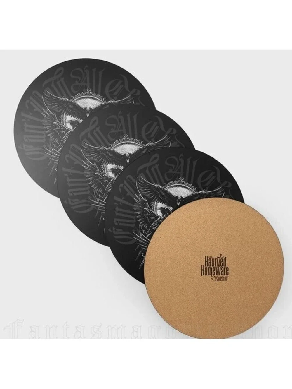 Killstar Raven Kitchen Table Placemat Set Of 4 NEW In Box